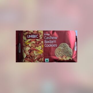 Unibic Kesar Cashew Cookies Mrp20