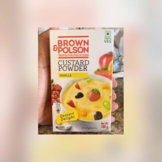 Brown Polson Custard Powder 1 Oog